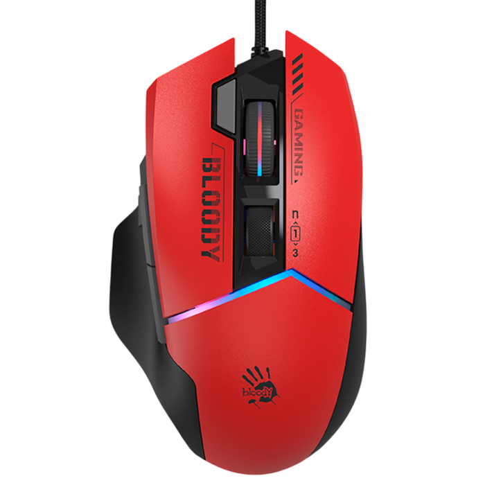 Мышь игровая проводная Bloody W95 Ultra Sport Gaming RGB / Red