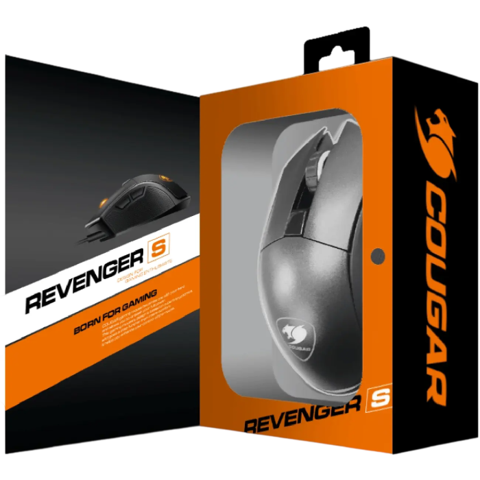 Мышь игровая проводная Cougar Revenger S / Black