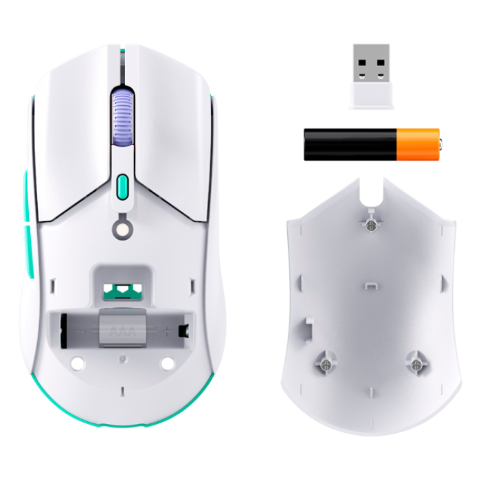 Мышь игровая беспроводная HyperX Pulsefire Haste 2 Core Wireless Gaming / White
