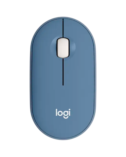 Мышь беспроводная Logitech Pebble M350 / Blue
