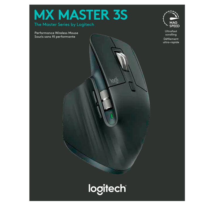Мышь беспроводная Logitech MX Master 3S / Black