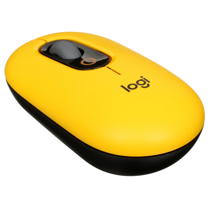 Мышь беспроводная Logitech POP Silent Wireless / Yellow