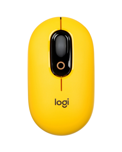 Мышь беспроводная Logitech POP Silent Wireless / Yellow