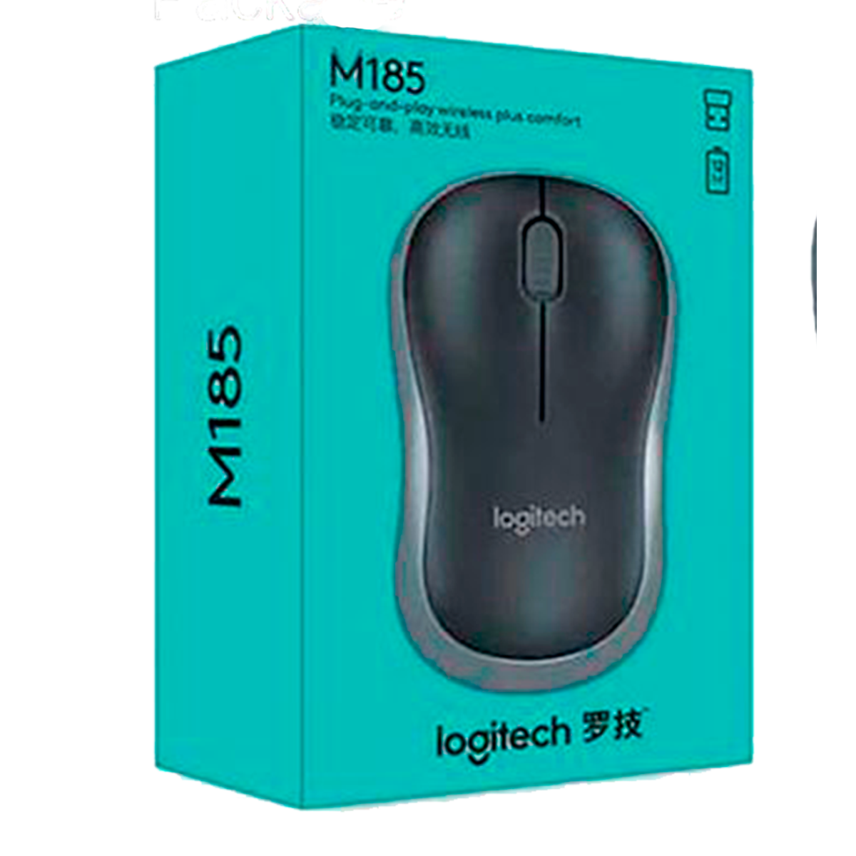 Мышь беспроводная Logitech M185 / Grey Blue