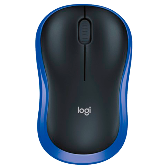 Мышь беспроводная Logitech M185 / Grey Blue