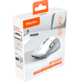 Мышь беспроводная Meetion BTM001 / White+Gray