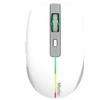 Мышь беспроводная Meetion BTM002 / White+Grey