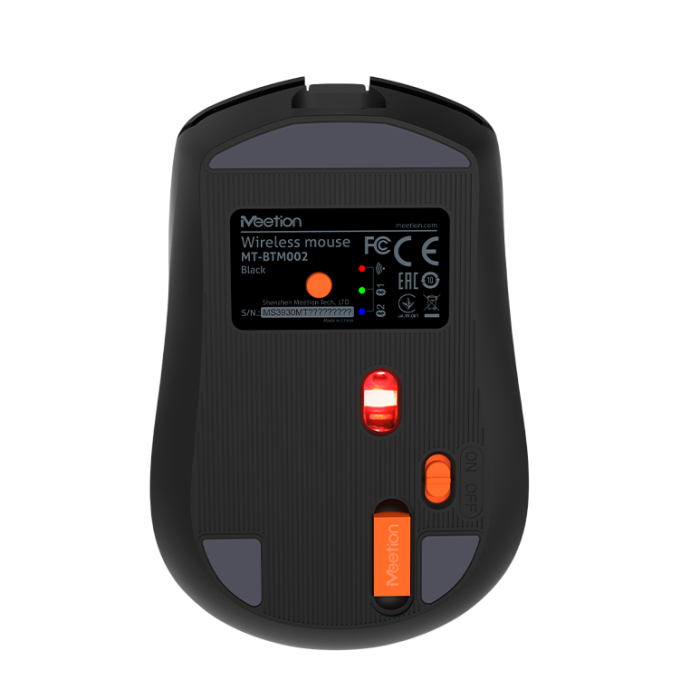 Мышь беспроводная Meetion BTM002 / Black