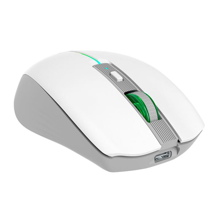 Мышь беспроводная Meetion BTM002 / White+Grey