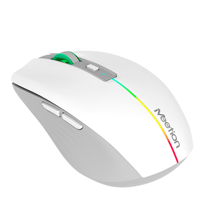 Мышь беспроводная Meetion BTM002 / White+Grey