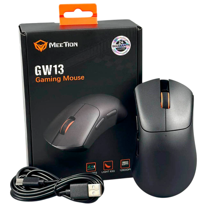 Мышь игровая беспроводная Meetion GW13 Gaming / Black