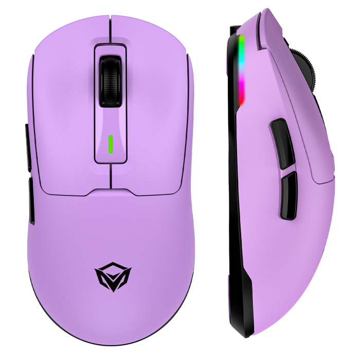 Мышь игровая беспроводная Meetion GW24 Gaming / Purple