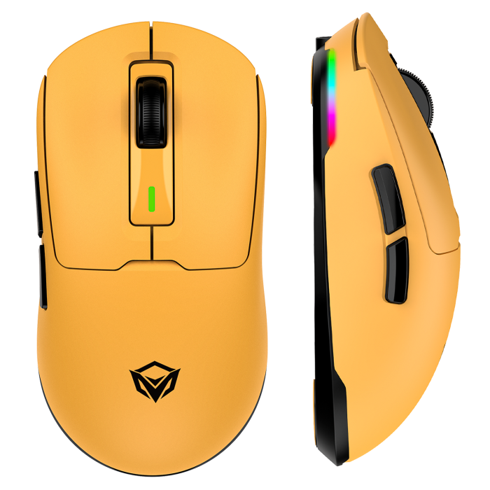 Мышь игровая беспроводная Meetion GW24 Gaming / Yellow