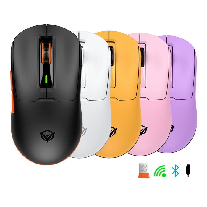 Мышь игровая беспроводная Meetion GW24 Gaming / Yellow