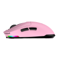 Мышь игровая беспроводная Meetion GW24 Gaming / Pink