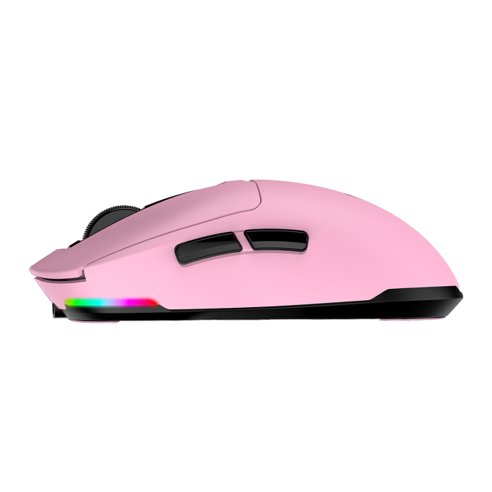 Мышь игровая беспроводная Meetion GW24 Gaming / Pink