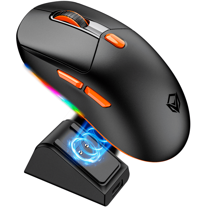 Мышь игровая беспроводная Meetion GW38 Gaming / Black