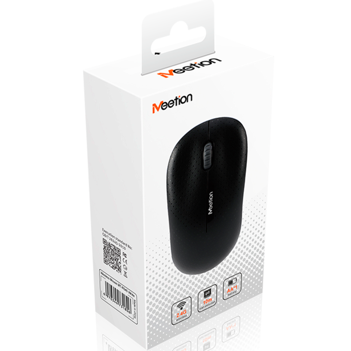 Мышь беспроводная Meetion R545 / White Grey