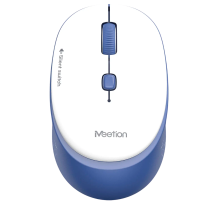 Мышь беспроводная Meetion R571 / White+Blue