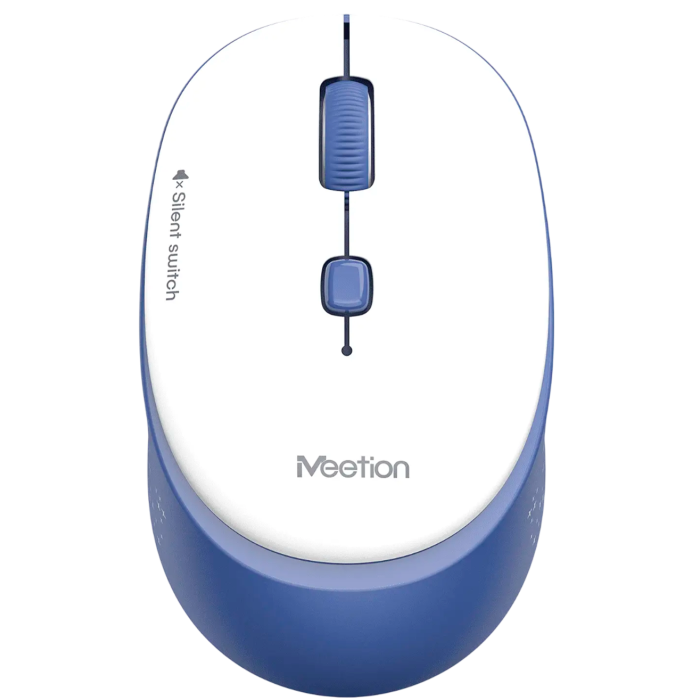 Мышь беспроводная Meetion R571 / White+Blue