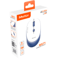 Мышь беспроводная Meetion R571 / White+Blue