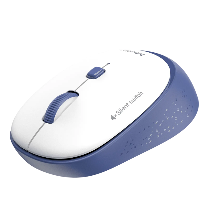 Мышь беспроводная Meetion R571 / White+Blue