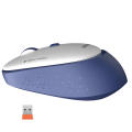 Мышь беспроводная Meetion R571 / White+Blue