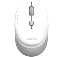 Мышь беспроводная Meetion R571 / White+Gray