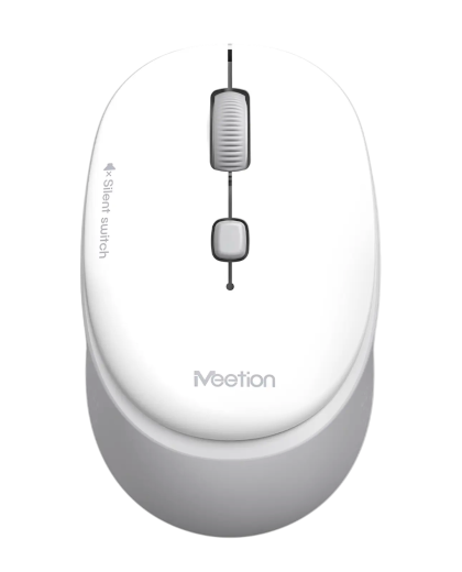 Мышь беспроводная Meetion R571 / White+Gray