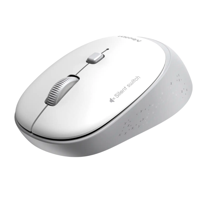Мышь беспроводная Meetion R571 / White+Gray