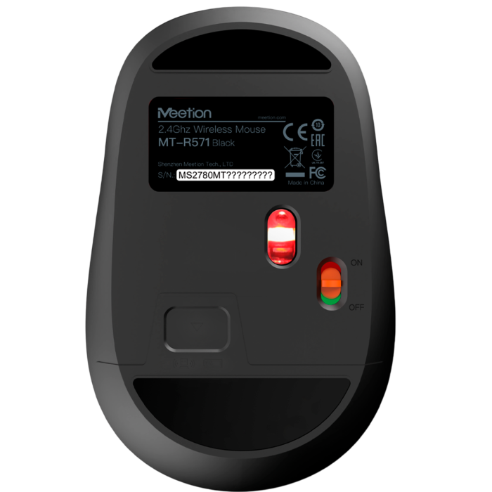Мышь беспроводная Meetion R571 / Black