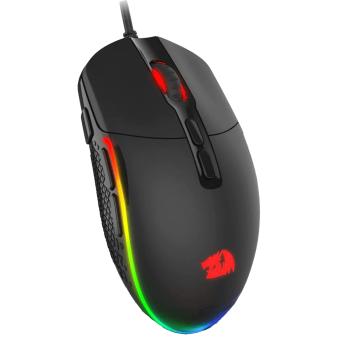 Мышь игровая проводная Redragon Invader M719 Gaming / Black