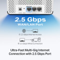 Mercusys Halo H27BE(3-pack) BE3600 Whole Home Mesh Wi-Fi 7 System