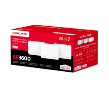 Mercusys Halo H27BE(3-pack) BE3600 Whole Home Mesh Wi-Fi 7 System