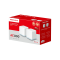 Mercusys Halo H30(2-pack) AC1200 Whole Home Mesh Wi-Fi System
