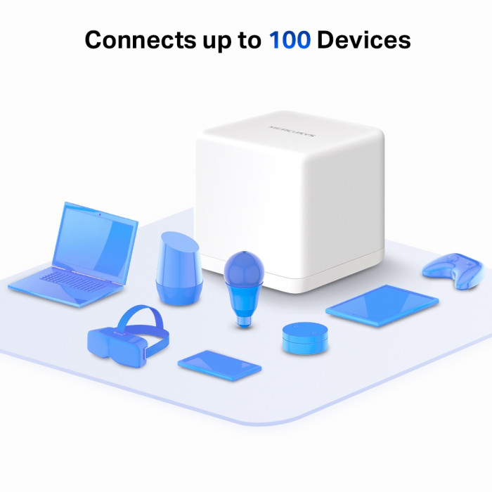 Mercusys Halo H30G(1-pack) AC1300 Whole Home Mesh Wi-Fi Unit