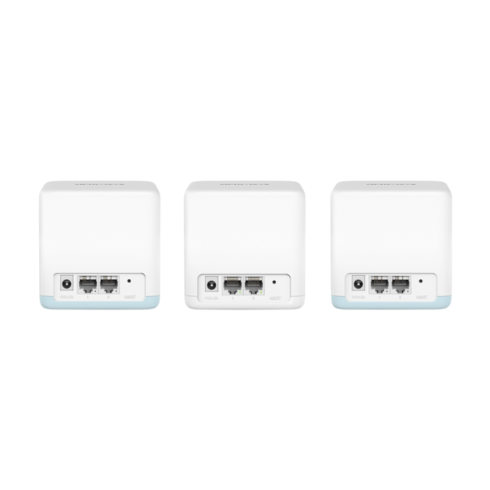 Mercusys Halo H32G(3-pack) AC1200 Whole Home Mesh Wi-Fi System 3-pack: 1× Halo H30G + 2× Halo H30