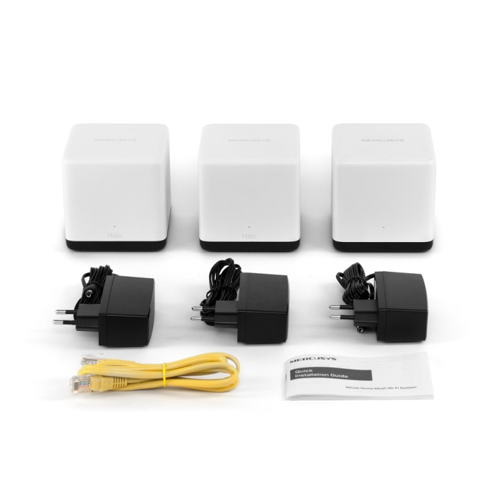 Mercusys Halo H50G(3-pack) AC1900 Whole Home Mesh Wi-Fi System