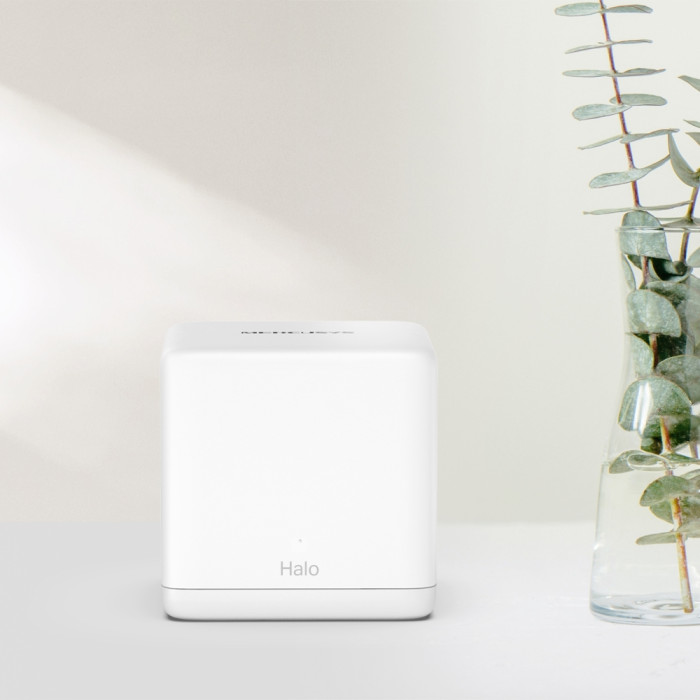 Mercusys Halo H60X(1-pack) AX1500 Whole Home Mesh Wi-Fi 6 Unit 1-pack: 1× Halo H60XR