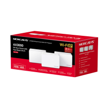 Mercusys Halo H80X(3-pack) AX3000 Whole Home Mesh Wi-Fi 6 System