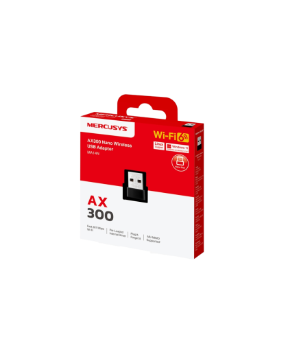 Mercusys MA14N AX300 Nano Wi-Fi USB Adapter