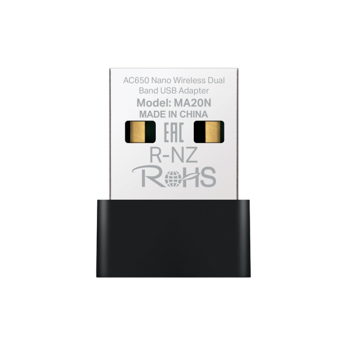 Mercusys MA20N AC650 Nano Wi-Fi USB Adapter