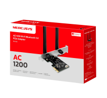 Mercusys MA30E AC1200 Dual-Band Wi-Fi Bluetooth PCI Express Adapter