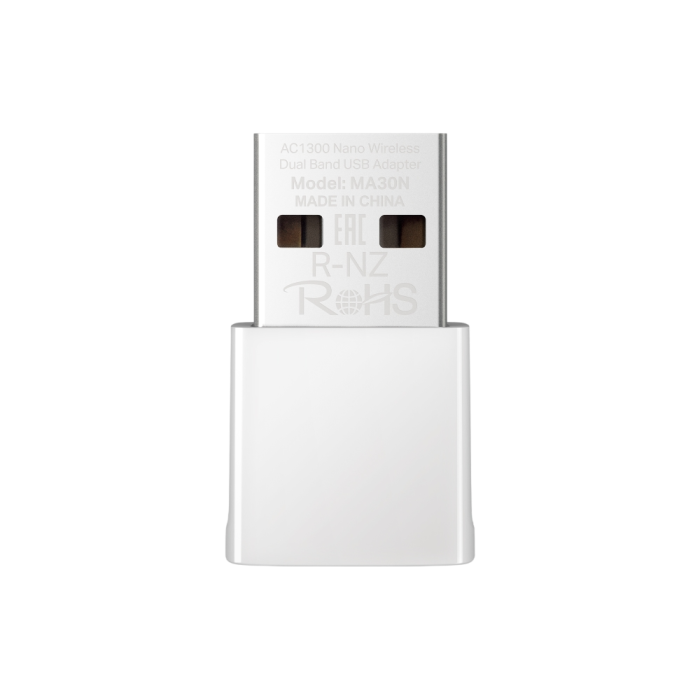 Mercusys MA30N AC1300 Nano Wireless Dual Band USB Adapter
