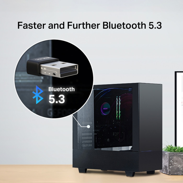 Mercusys MA530 Bluetooth Nano USB Adapter Bluetooth: BT 5.3