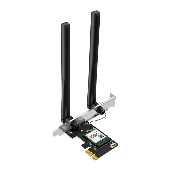 Mercusys MA70XE AX1800 Dual-Band Wi-Fi 6 Bluetooth PCI Express Adapter