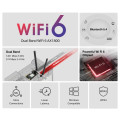 Mercusys MA70XE AX1800 Dual-Band Wi-Fi 6 Bluetooth PCI Express Adapter