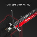 Mercusys MA70XE AX1800 Dual-Band Wi-Fi 6 Bluetooth PCI Express Adapter