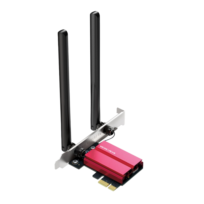 Mercusys MA86XE AXE5400 Tri-Band Wi-Fi 6E Bluetooth PCI Express Adapter