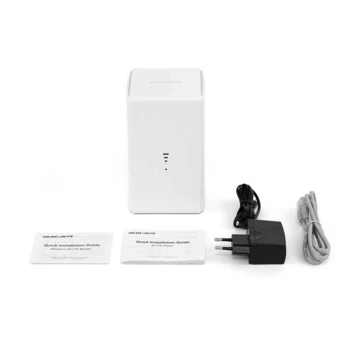 Mercusys MB110-4G N300 Wi-Fi 4G LTE Router, Build-In 150Mbps 4G LTE Modem